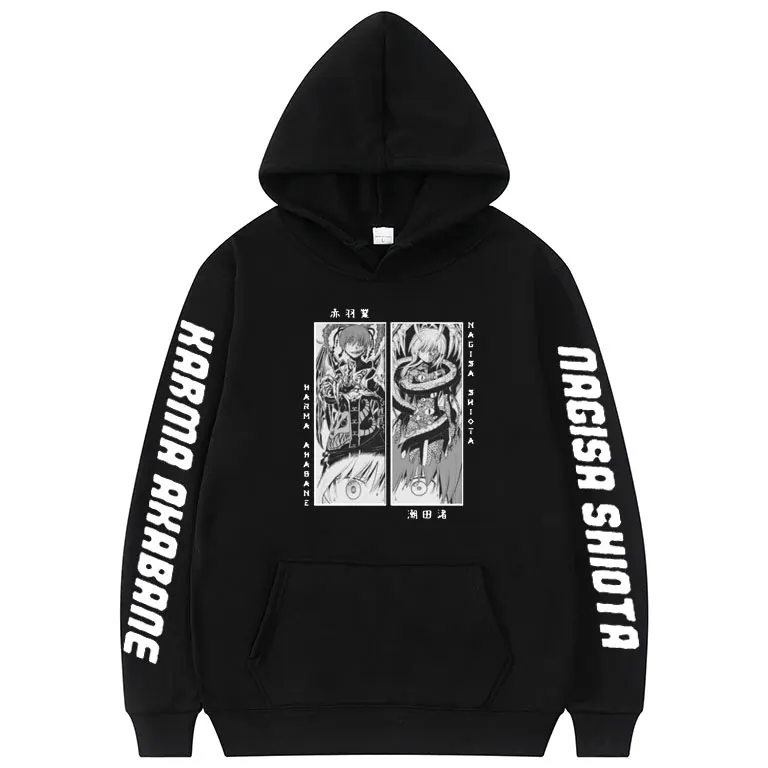 

Manga Assassination Classroom Shiota Nagisa Akabane Karuma Print Hoodie Pullover Men Women Anime Oversized Sweatshirt Coat Tops