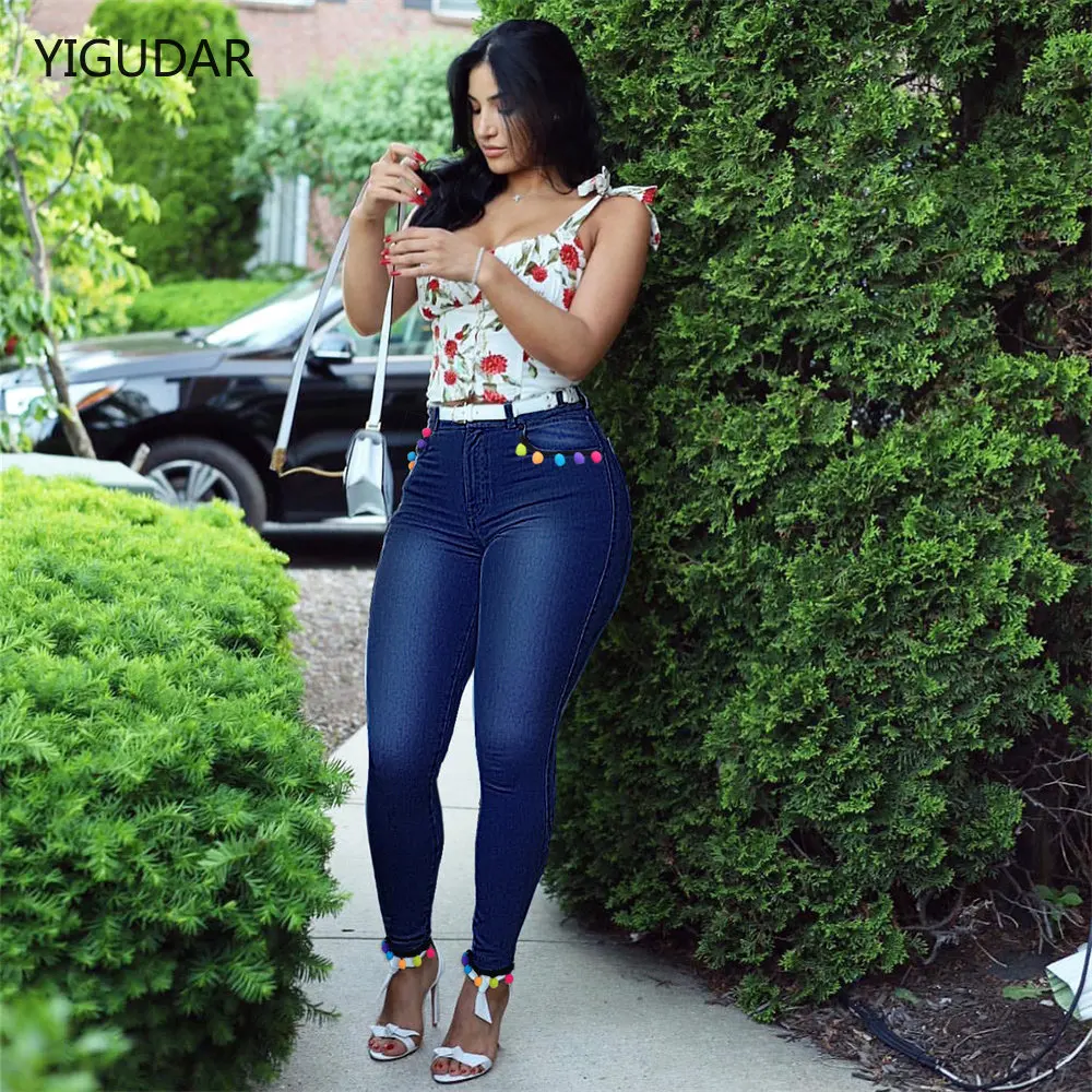 

Узкие джинсы для женщин, длинные женские джинсы с завышенной талией, эластичные облегающие Женские джинсы-карандаш, джинсы МОМ для женщин