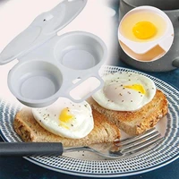 hot sale new high quality home kitchen microwave oven round shape egg steamer cooking kitchen supplies fried egg tools
