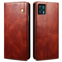 realme 8i 9i 9 pro plus flip case leather texture book cover for oppo realme gt2 pro wallet case realme c11 c21 c 25 y c35 etui
