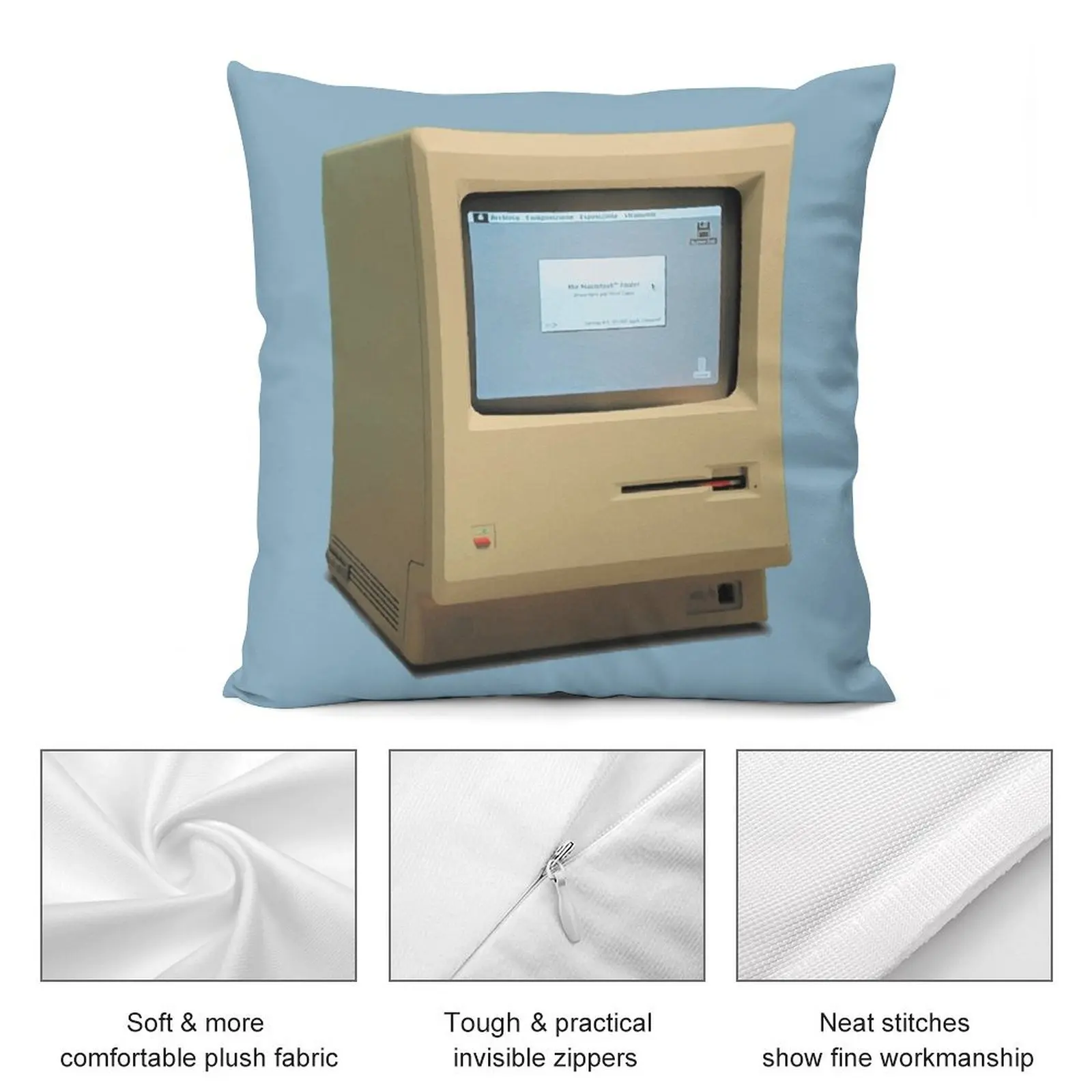 Machintosh Plus роскошная Рождественская подушка в стиле ретро