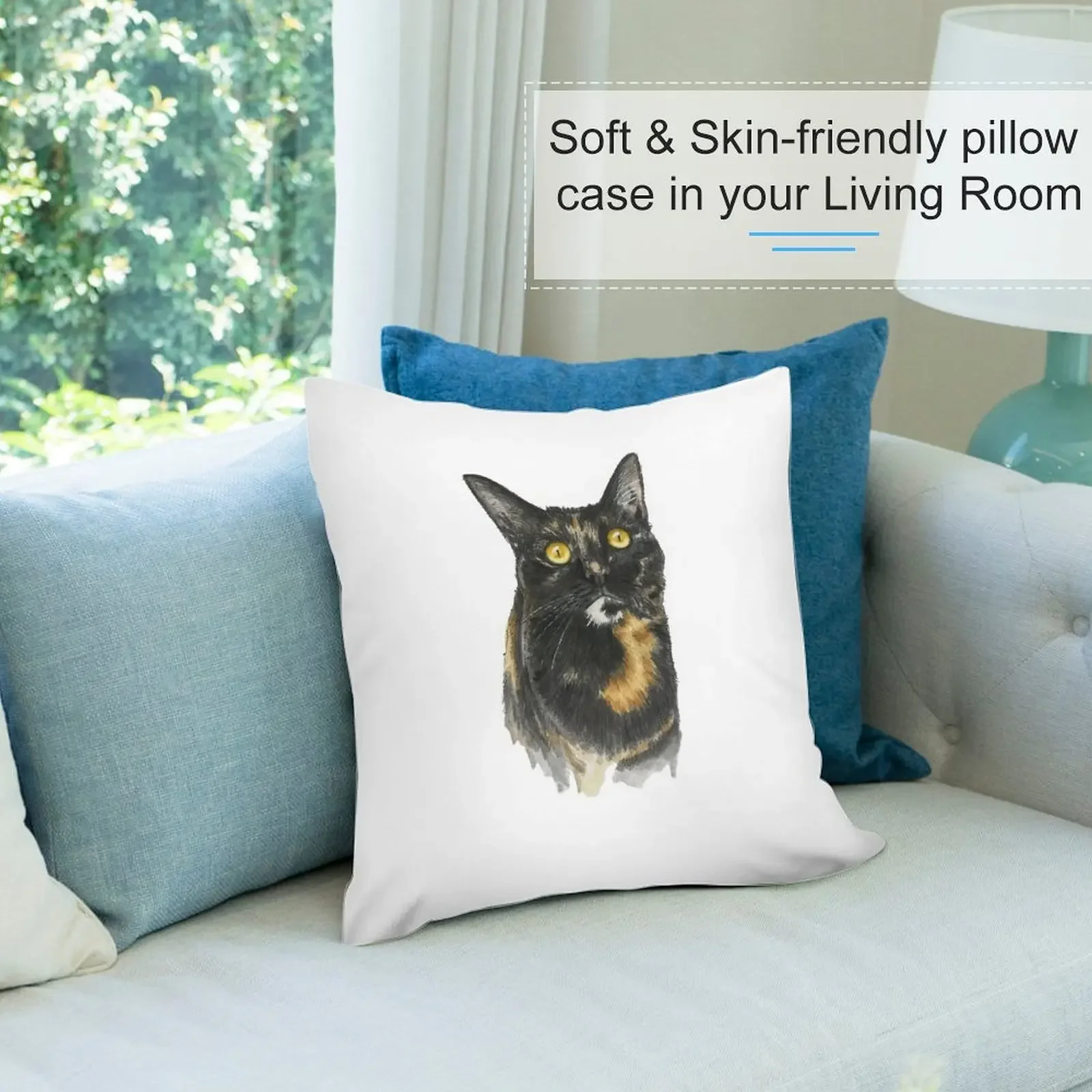 Интенсивная подушка Tortie Look роскошные аксессуары для дома наволочка