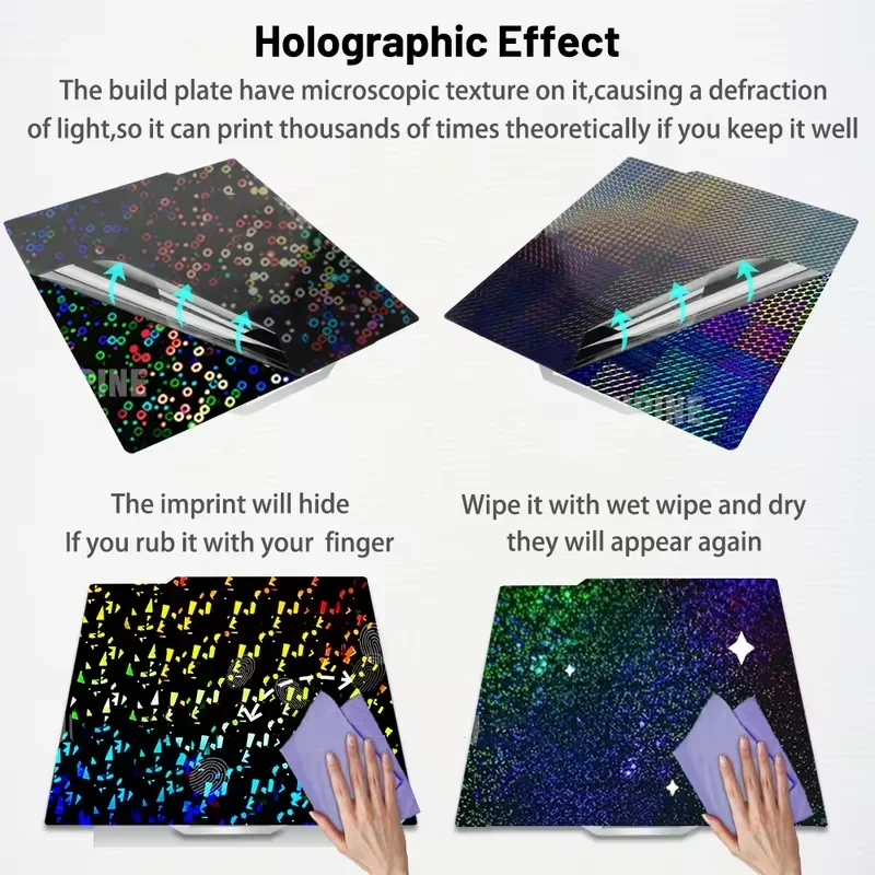 Bambu Lab Build Plate X1carbon PEI Пластина гладкая бамбуковая пластина лабораторная сборочная