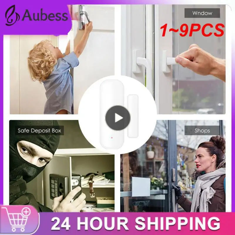 

Датчик открытия/закрытия окон и дверей, 1-9 шт.