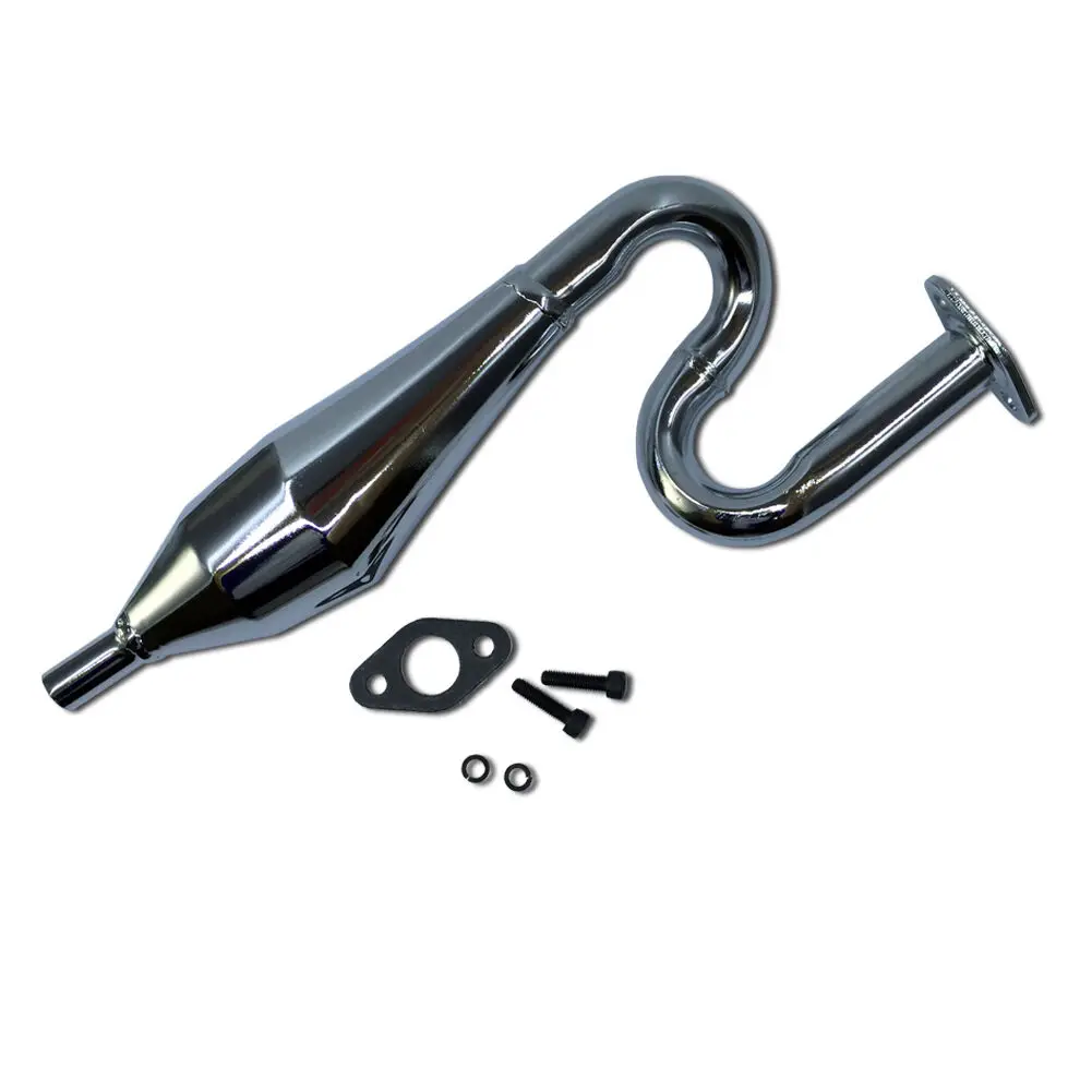

Alloy Tuned Exhaust Pipe for 1/5 FS Racing MCD FG CEN REELY Buggy Truggy MT SC Truck Parts