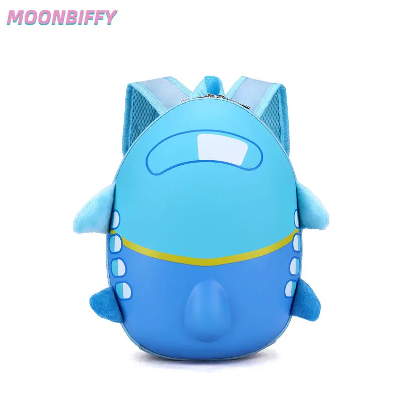 

Школьный рюкзак для мальчиков и девочек, милый мультяшный дорожный ранец с двумя лямками для книг для самолета и детского сада