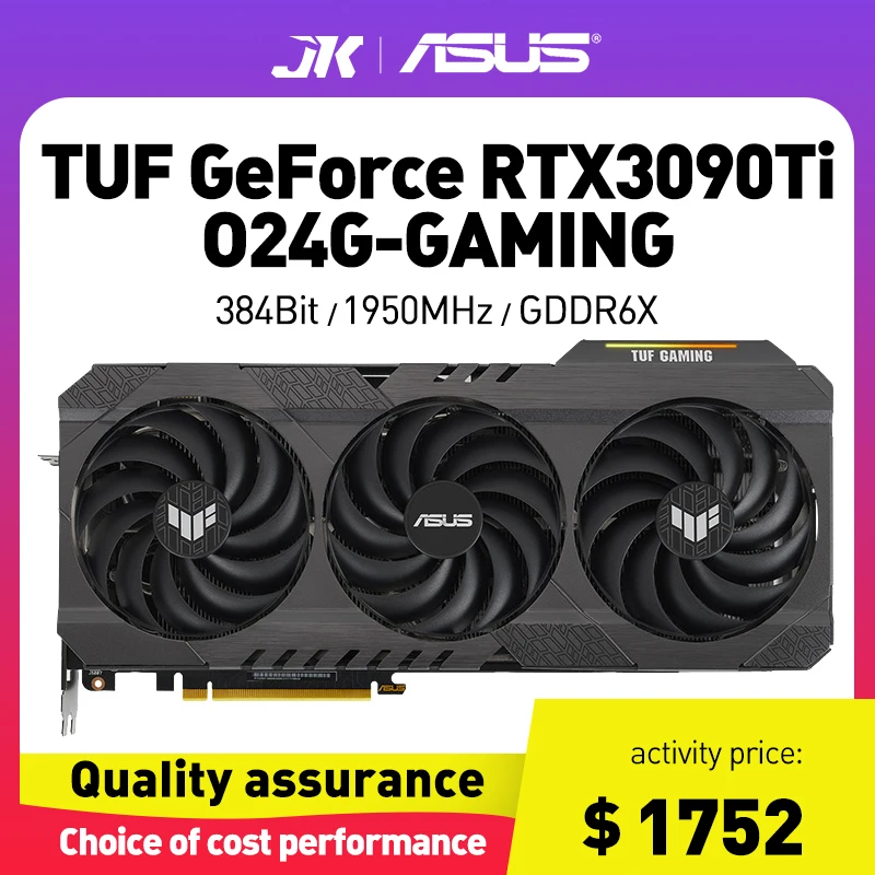 

Новая игровая видеокарта TUF GeForce RTX 3090 Ti O24G RTX3090 TI