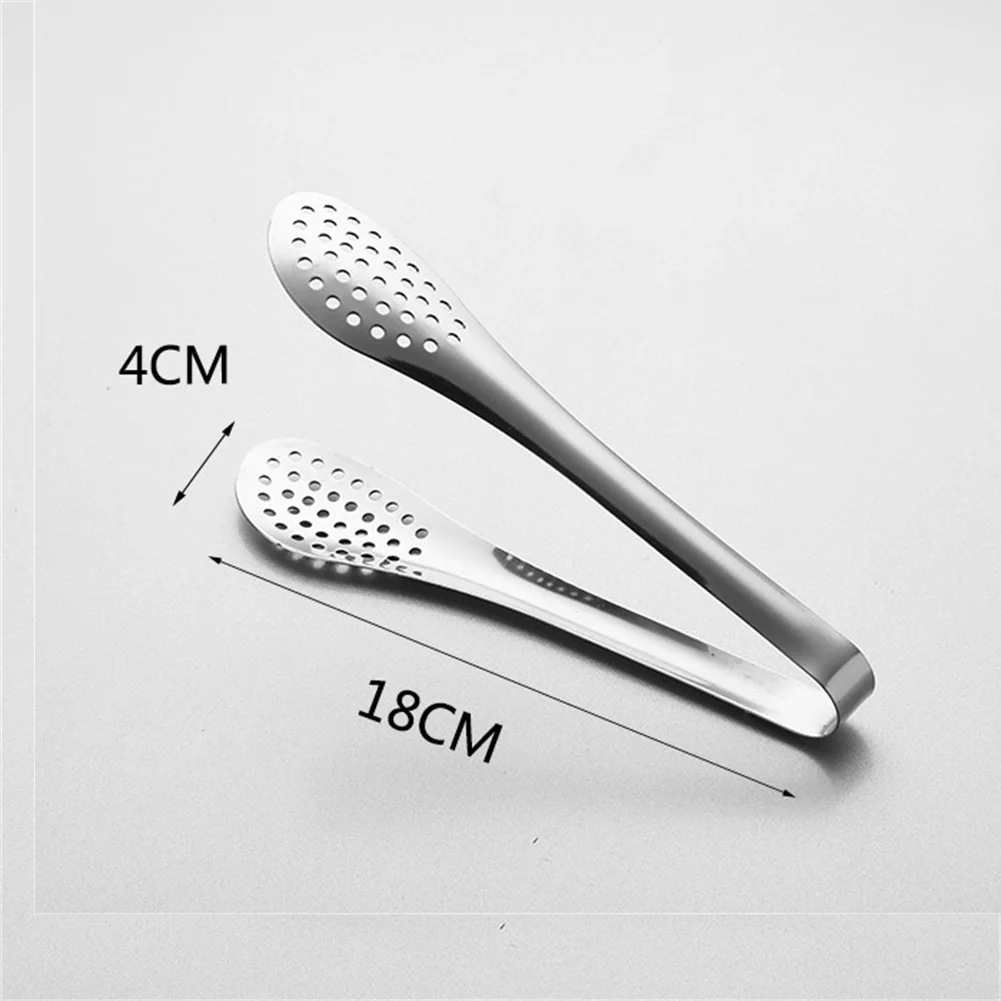 

Stainless Steel BBQ Grilling Tong Kitchen Cooking Salad Bread Serving Tong Non-Stick Barbecue Clip Clamp Kitchen Tools Gadgets