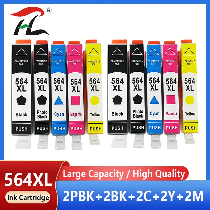 

564XL Compatible ink cartridge HP564XL hp564 564 For HP deskjet 4610 4620 6512 6515 D5460/D5463/D5468/D7560 inkjet printer