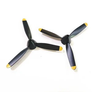 Imported Volantex RC 3 blades Propeller 2 pieces for 761-5 P-51D, 761-8 F4U, 761-9 T28, 761-11 BF109, 761-12 