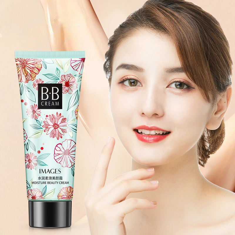 

BB Cream Full Cover Face Base Liquid Foundation Makeup Waterproof Long Lasting Facial Concealer Whitening Cream Korean Makeup