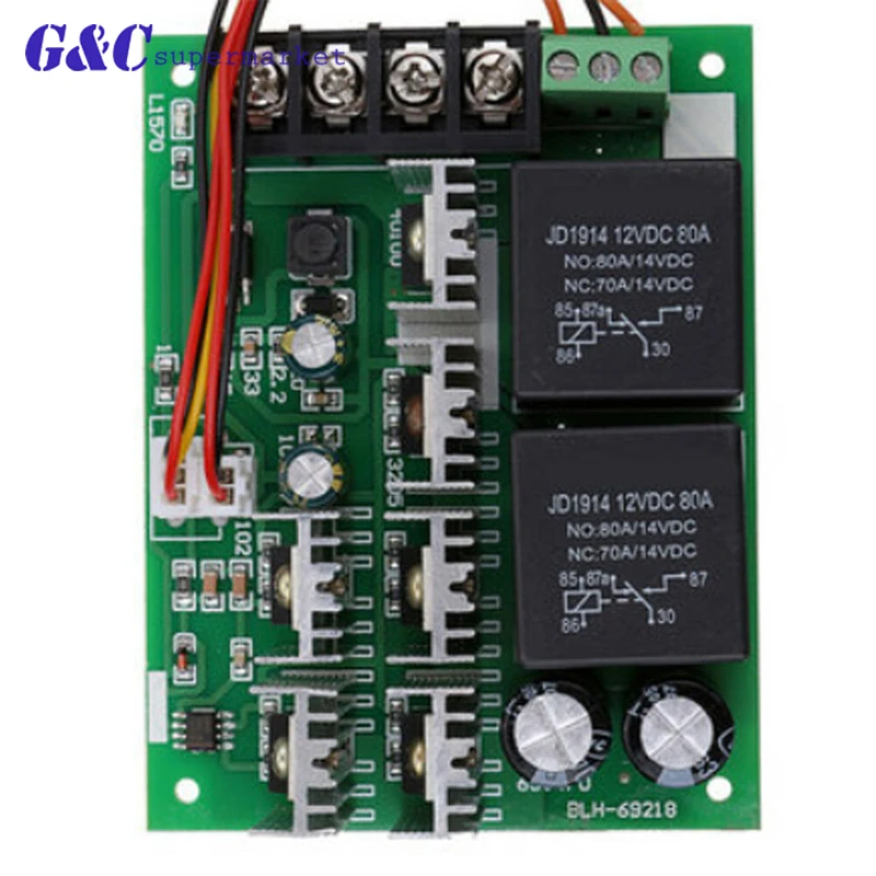 

Реверсивный регулятор скорости двигателя 60А 10-50В