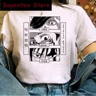 Лидер продаж, футболка с японским аниме ююютсу кайсен, женские кавайные футболки с рисунком Юджи итадора, годжо Сатору, графические футболки унисекс, топы, женская футболка