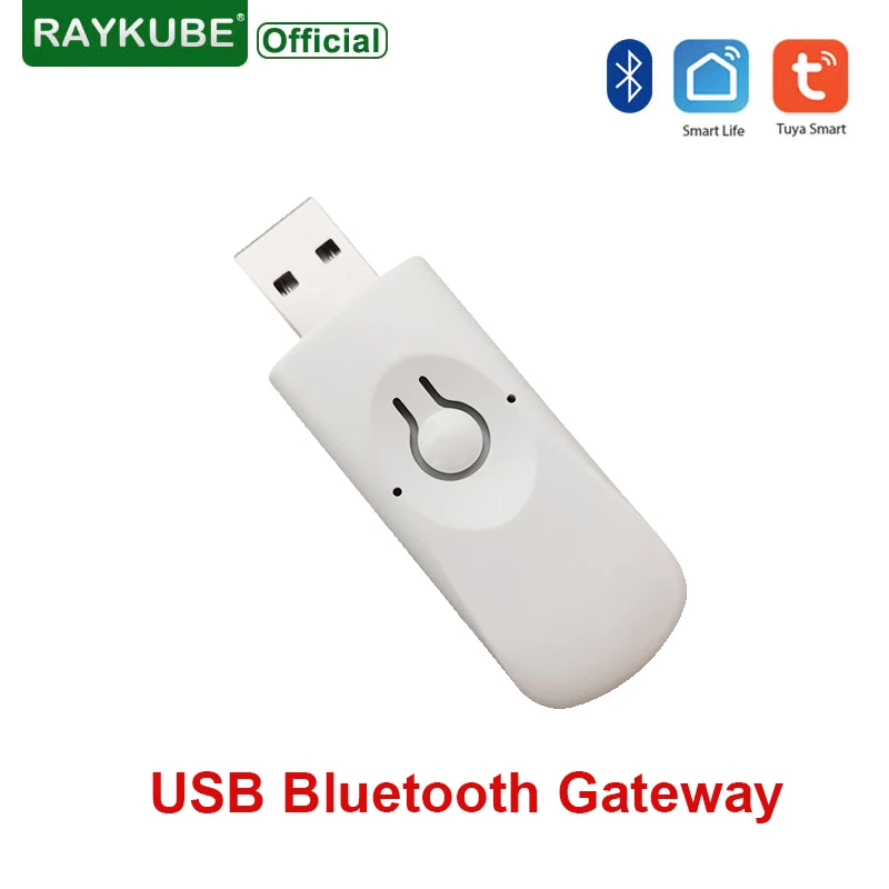 RAYKUBE B4 USB Bluetooth Gateway for Tuya APP Smart Door Lock Wifi Hub Bluetooth Smart Wireless Adapter Remote Control