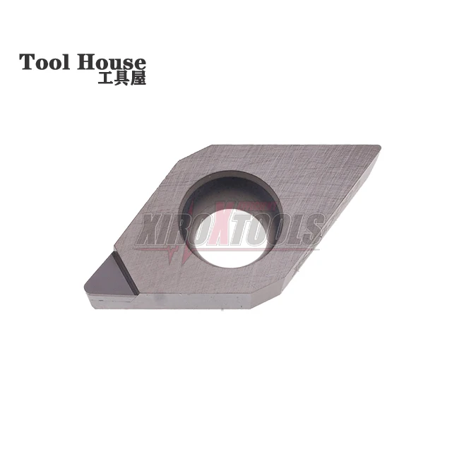 

CNC lathe blade PCD DCMT11T304NE KPD001 tool tip R0.4 package