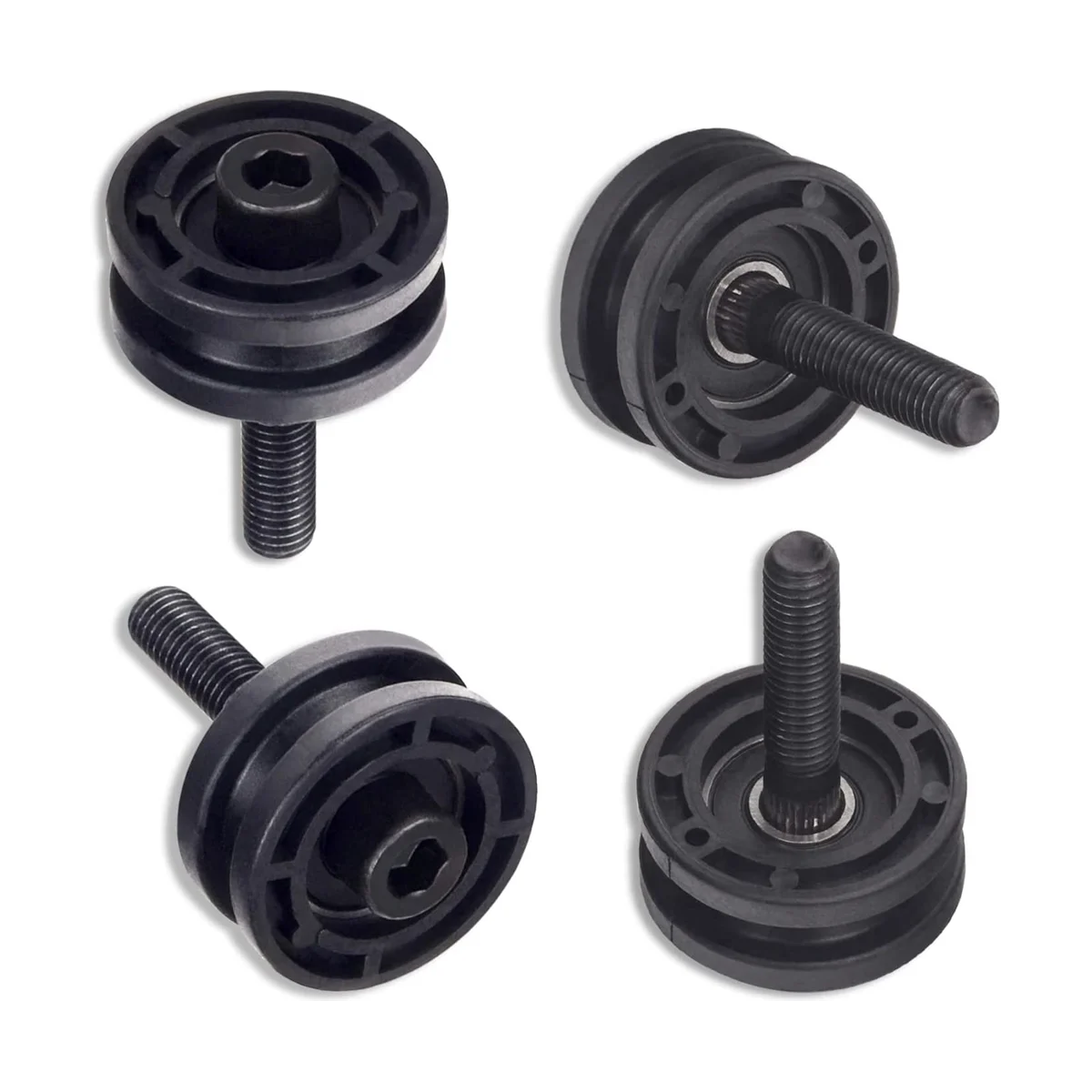 

305784005 305784001 Tile Saw Roller Assembly Compatible with DT180EVO for 7inch Tile Saw R4030, R4030S and R4031 (4 PCS)