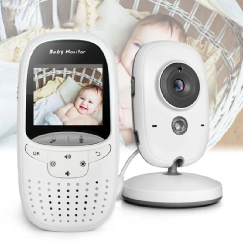 

Baby Monitor VB602 IR Night Vision Temperature Monitor Lullabies Intercom VOX Mode Video Baby Camera Walkie Talkie Babysitter