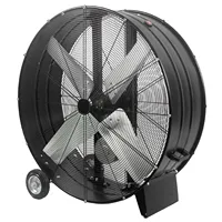 AC110-240V 42/48 inch floor drum type exhaust ventilation fan portable cylindrical industrial exhaust fan drum fan