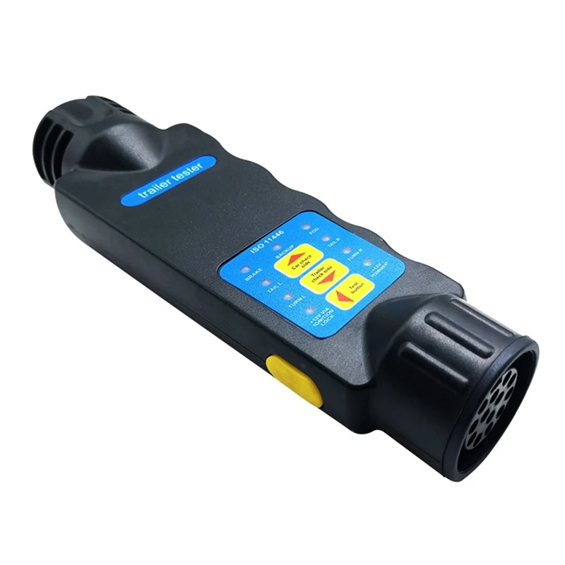 

GTBL Car 13 Pin European Resistance Tester Towing Light Tester Wiring Plug Socket Connector Signal Line Inspection Detector