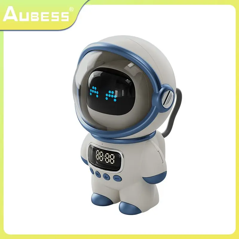 

Charging Ai Voice Intercom Smart Speaker Ai Voice Intercom Microphone Clock Audio Fm Radio With Microphone Tf Card