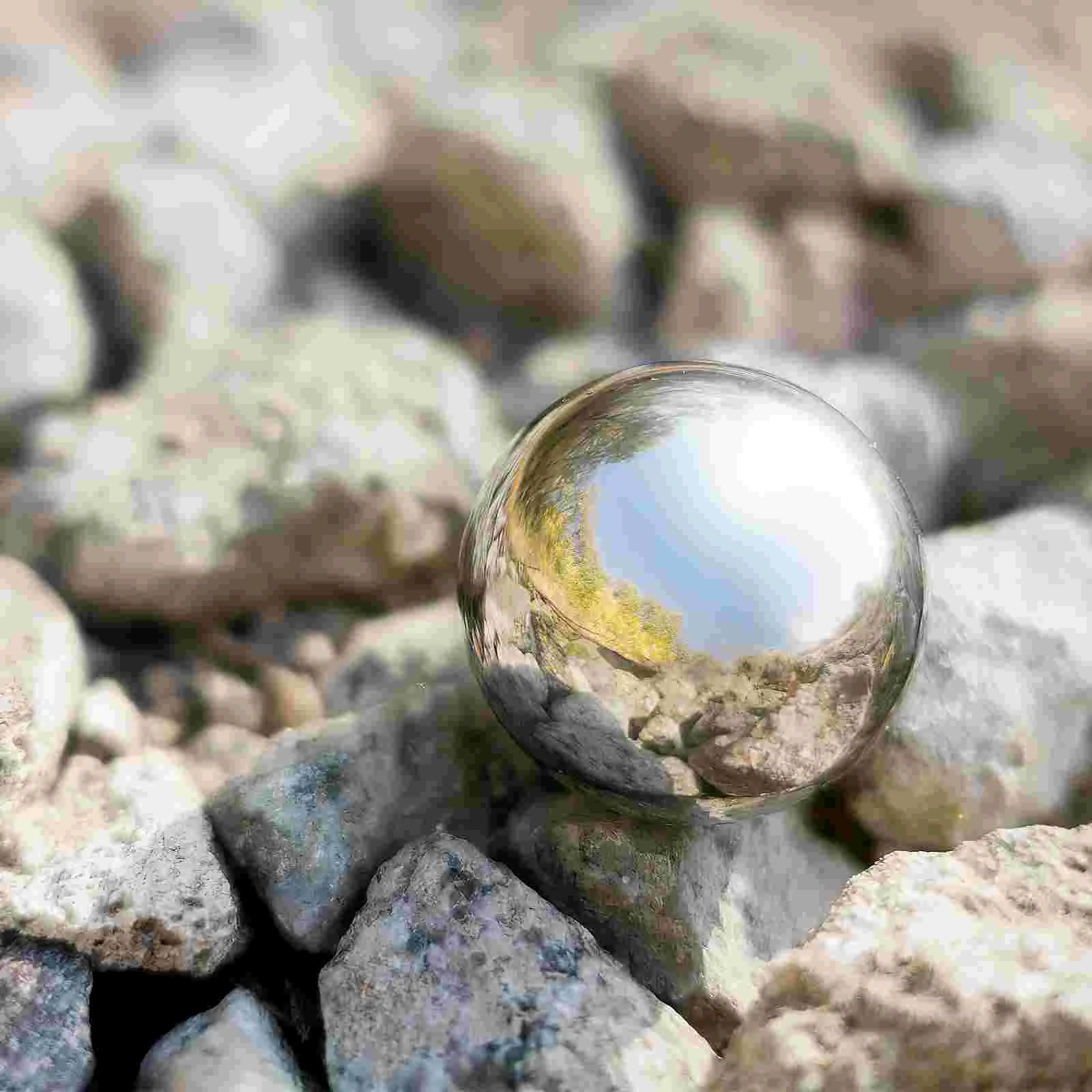 Украшения для газона садовый отражатель уличные сферы большое зеркало