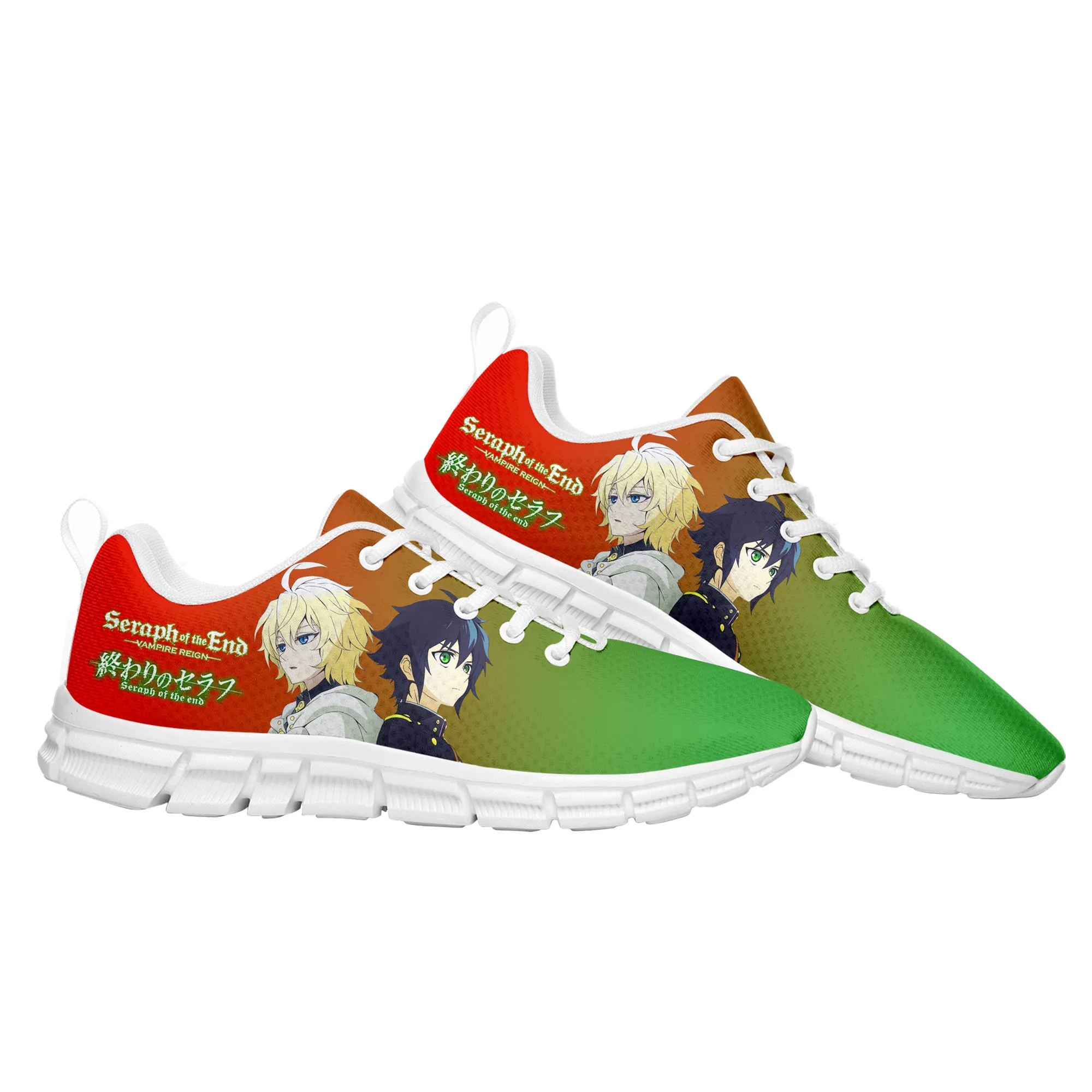 

Seraph Of The End Hyakuya Yuichiro Sports Shoes Mens Womens Teenager Kids Children Sneakers Custom Sneaker Couple Shoe
