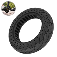 10 inch 10x2 50 solid tire 6070 6 5 for ninebot max g30 e scooter durable rubber honeycomb hole solid tire replace accessories
