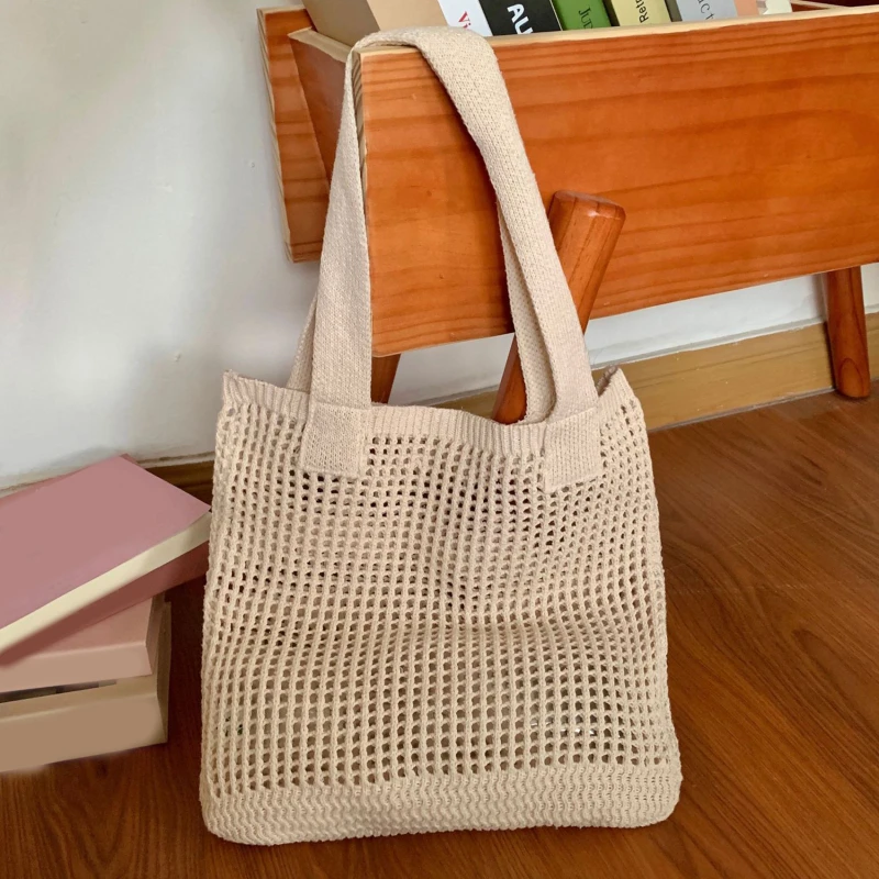 Женская пляжная сумка-тоут Легкий Повседневный тканевый тоут на плечо для