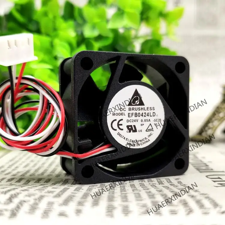 Новый/EFB0424LD 4020 24V 0.05A 4 см/комплект охлаждающего вентилятора