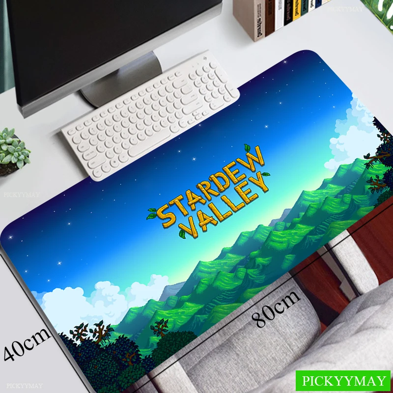Large Mouse Mat Mousepads Gamer Keyboards Desk Pad Speed Carpet Stardew Valley Mousepad Hot Pc HD Cheap Anime Mouse Pad Desk Mat