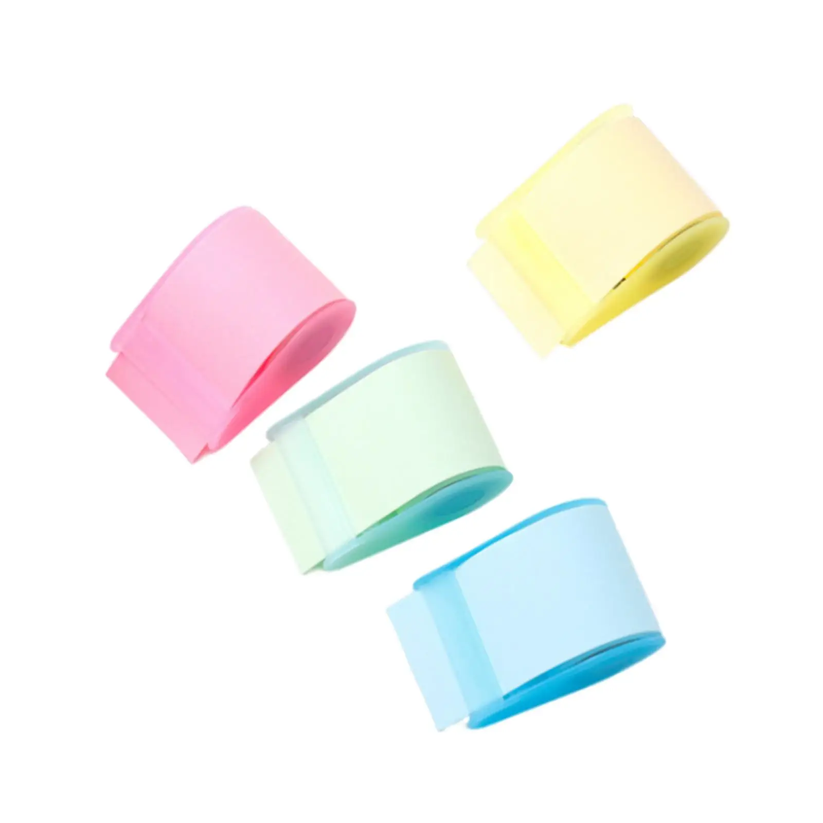 

4 шт., липкие бумажные блокноты с дозатором клейкой ленты