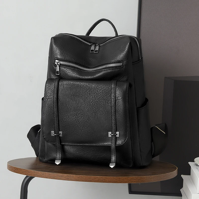 Высококачественный брендовый рюкзак из искусственной кожи для женщин модный