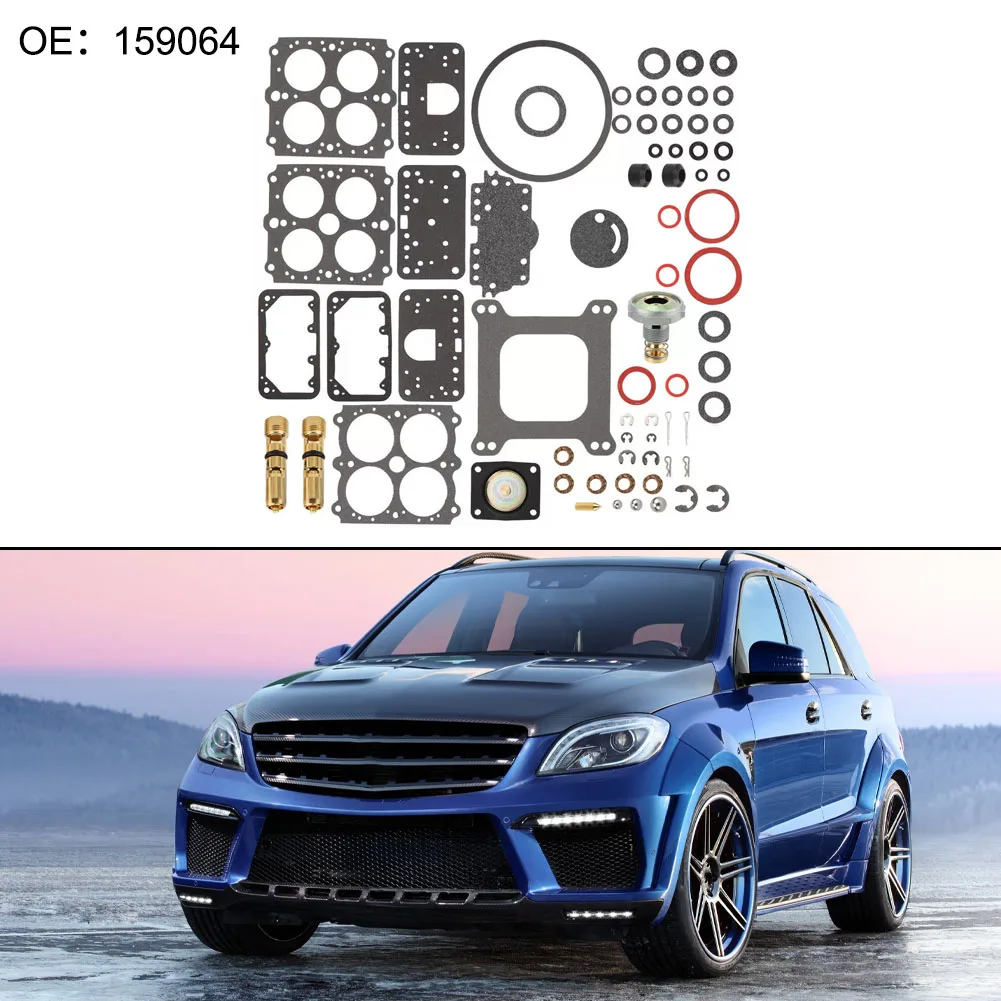Комплект для ремонта карбюратора Holley 1850 3310 9776 80457 80670 80508 металл + пластик быстрая