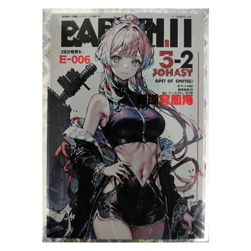 Редкие карточки с преломляющим эффектом из аниме История богини Eula Makima Люси Ху