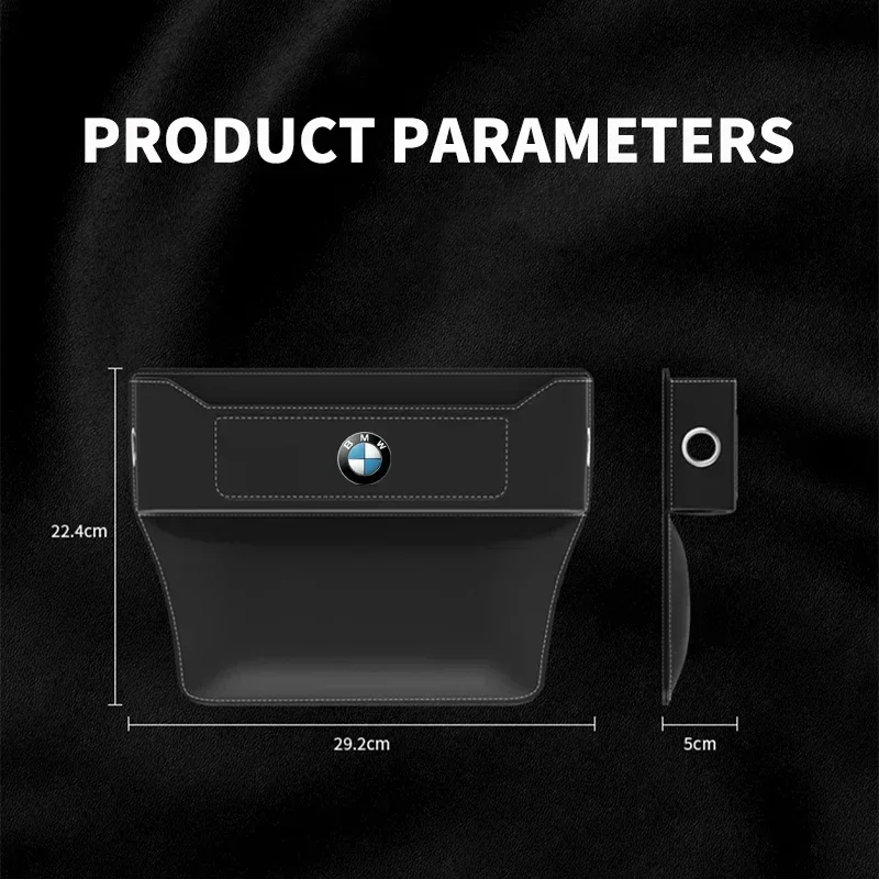 Многофункциональный кожаный органайзер для автомобильного сиденья BMW M1 M2 M3 M4 M5 M6