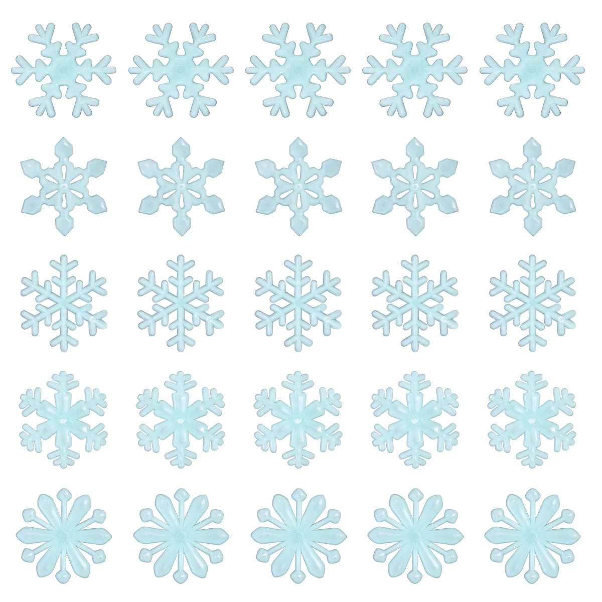 

Stickers Wall Glow Christmas Decor Snowflake The Darkluminous 3D Ceiling Decorations Bedroomsart Room Decal Snowflakes Decals