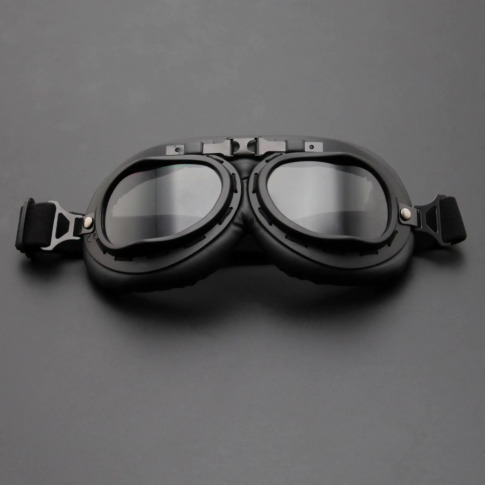 Ретро мотоциклетные очки винтажные классические для пилотов стимпанков