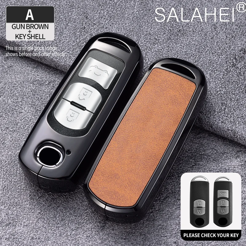 

Car Remote Key Case Cover For Mazda 2 3 6 Atenza Axela Demio CX-5 CX5 CX-30 CX-3 CX-4 CX-5 CX7 CX-9 MX5 2015 2016 2017 2018 2019