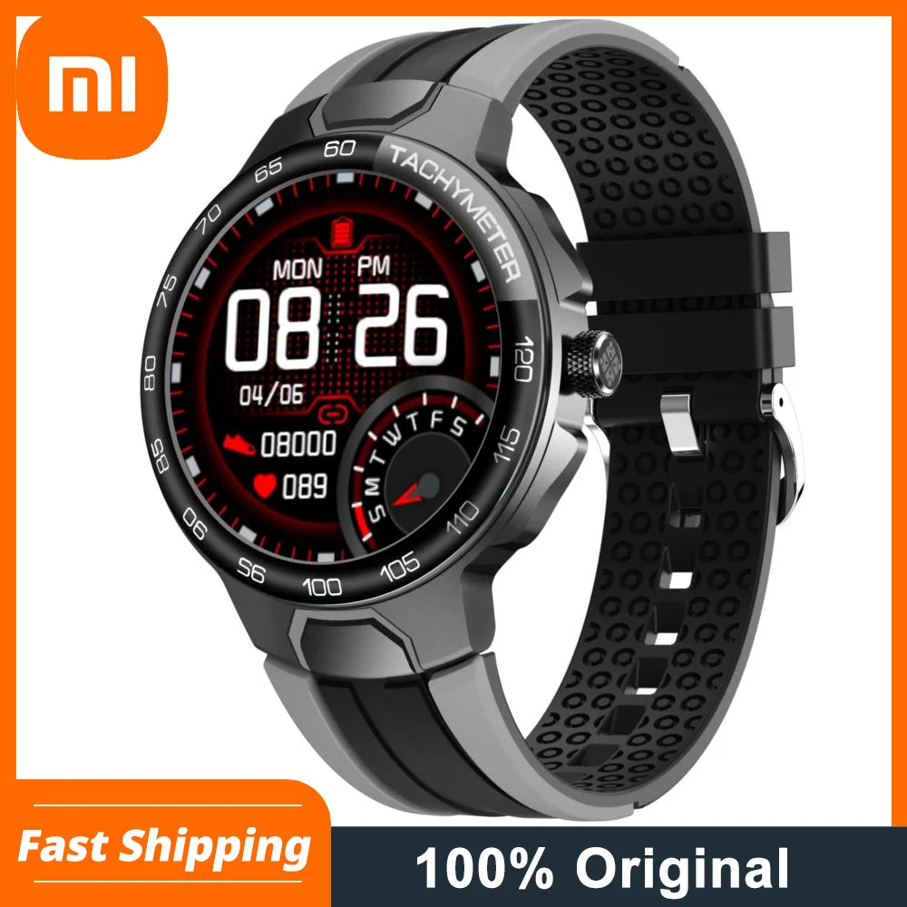 

Смарт-часы Xiaomi мужские водонепроницаемые, ip68, gps, пульсометр, ЭКГ