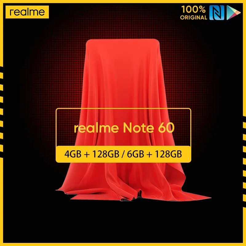 【Первый выпуск】realme Note 60 дебютная акция в листопаде.