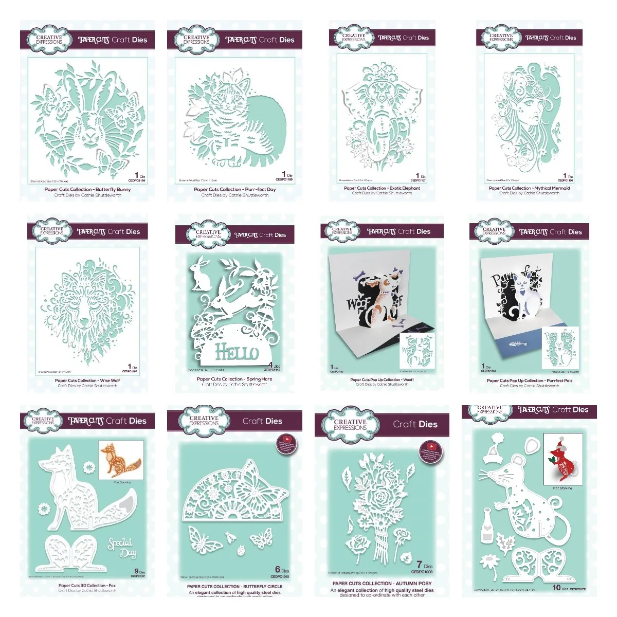 Вырубки бумаги мифическая Русалка ремесло 3d мышь 2022 новое поступление