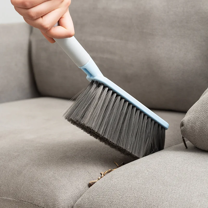 

Multifunctional long handle soft bristle bed brush