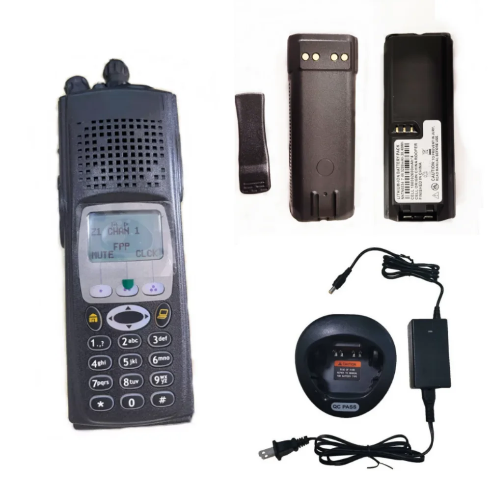 H18UCF9PW6AN 16 Channels Replacement Walkie Talkie for XTS5000 Model 3 Two Way Radio With Charger & Battery