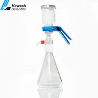 laboratory membrane glass vacuum manifolds filter funnel holder