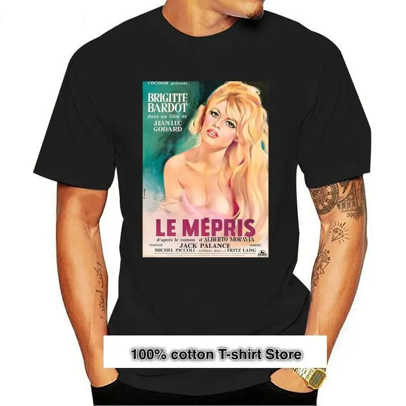

Le Mepris-Camiseta Retro Unisex, camisa gráfica Vintage, póster de película de los años 1960