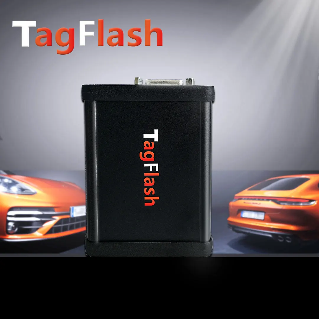 [Картонная коробка] TagFlash Tag Flash ECU Programmer Tool BENCH / OBD BOOT BDM JTAG режим Полный считыватель