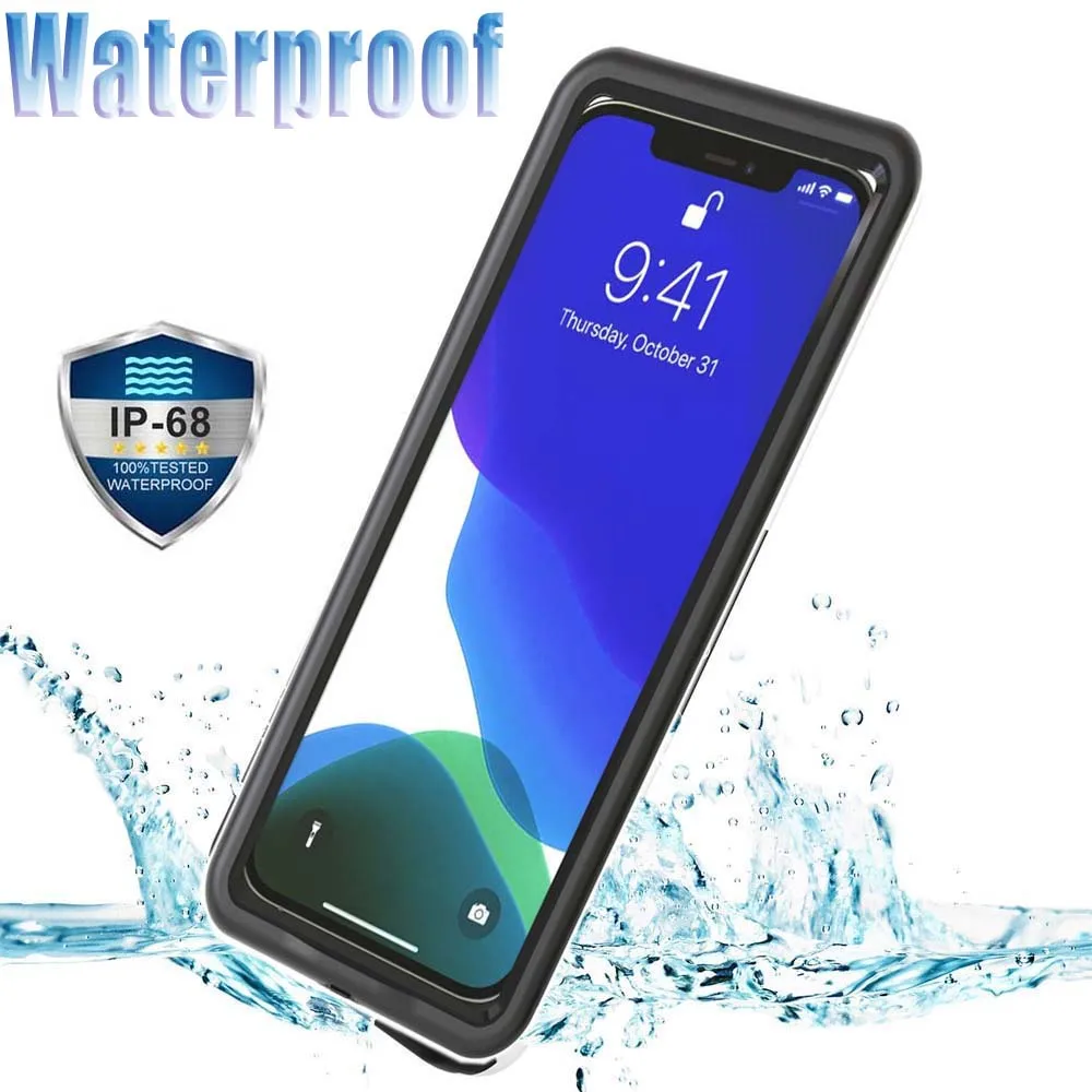 IP68 Waterproof Phone Cases for Redmi 10C 12C Case Swimming Diving Shockproof Cover Protective Shell Capa Coque