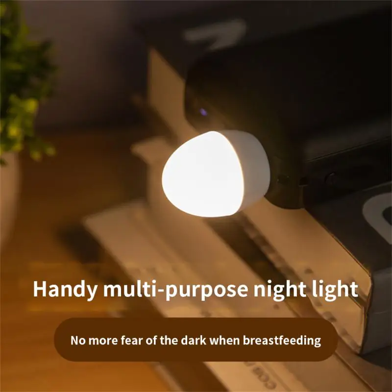 

USB Plug Lamp LED Night Light Eye Protection Reading Light Energy-saving Power Bank Charging Book Lights Small Reading Lamps