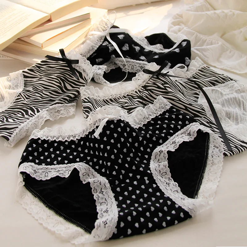 

Модное женское хлопковое нижнее белье с леопардовым принтом, сексуальные кружевные трусики, бесследные трусы, женское нижнее белье