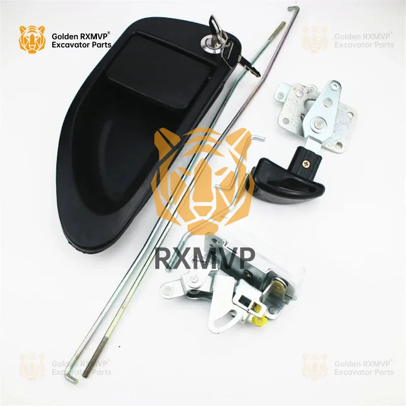 Для Hyundai R150/215/225/265/305-9 старый дверной замок в сборе внутренняя и внешняя ручка